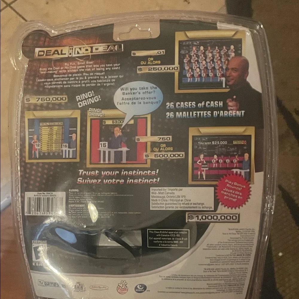 Deal or No Deal Plug and Play TV Game